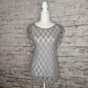 The Limited sheer blouse